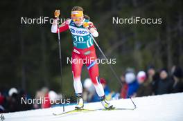 15.02.2020, Oestersund, Sweden (SWE): Julie Myhre (NOR) - FIS world cup cross-country, 10km women, Oestersund (SWE). www.nordicfocus.com. © Vianney THIBAUT/NordicFocus. Every downloaded picture is fee-liable.