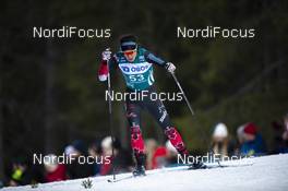 15.02.2020, Oestersund, Sweden (SWE): Emily Nishikawa (CAN) - FIS world cup cross-country, 10km women, Oestersund (SWE). www.nordicfocus.com. © Vianney THIBAUT/NordicFocus. Every downloaded picture is fee-liable.