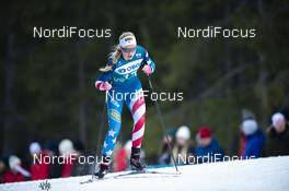 15.02.2020, Oestersund, Sweden (SWE): Hailey Swirbul (USA) - FIS world cup cross-country, 10km women, Oestersund (SWE). www.nordicfocus.com. © Vianney THIBAUT/NordicFocus. Every downloaded picture is fee-liable.