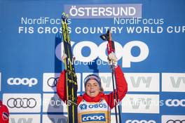 15.02.2020, Oestersund, Sweden (SWE): Therese Johaug (NOR) - FIS world cup cross-country, 10km women, Oestersund (SWE). www.nordicfocus.com. © Vianney THIBAUT/NordicFocus. Every downloaded picture is fee-liable.