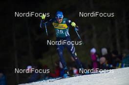 15.02.2020, Oestersund, Sweden (SWE): Francesco De Fabiani (ITA) - FIS world cup cross-country, 15km men, Oestersund (SWE). www.nordicfocus.com. © Vianney THIBAUT/NordicFocus. Every downloaded picture is fee-liable.