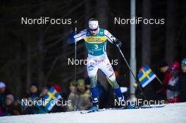 15.02.2020, Oestersund, Sweden (SWE): Viktor Thorn (SWE) - FIS world cup cross-country, 15km men, Oestersund (SWE). www.nordicfocus.com. © Vianney THIBAUT/NordicFocus. Every downloaded picture is fee-liable.