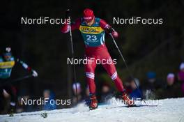 15.02.2020, Oestersund, Sweden (SWE): Evgeniy Belov (RUS) - FIS world cup cross-country, 15km men, Oestersund (SWE). www.nordicfocus.com. © Vianney THIBAUT/NordicFocus. Every downloaded picture is fee-liable.