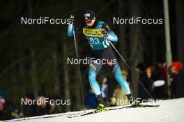 15.02.2020, Oestersund, Sweden (SWE): Lucas Chanavat (FRA) - FIS world cup cross-country, 15km men, Oestersund (SWE). www.nordicfocus.com. © Vianney THIBAUT/NordicFocus. Every downloaded picture is fee-liable.