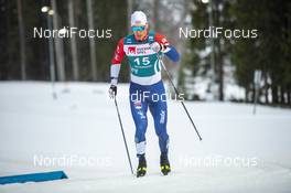 16.02.2020, Oestersund, Sweden (SWE): Andrew Young (GBR) - FIS world cup cross-country, pursuit men, Oestersund (SWE). www.nordicfocus.com. © THIBAUT/NordicFocus. Every downloaded picture is fee-liable.