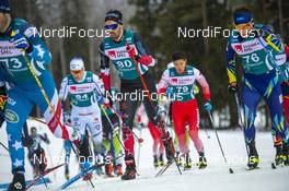16.02.2020, Oestersund, Sweden (SWE): Ricardo Izquierdo-Bernier (CAN) - FIS world cup cross-country, pursuit men, Oestersund (SWE). www.nordicfocus.com. © THIBAUT/NordicFocus. Every downloaded picture is fee-liable.