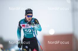 16.02.2020, Oestersund, Sweden (SWE): Valentin Chauvin (FRA) - FIS world cup cross-country, pursuit men, Oestersund (SWE). www.nordicfocus.com. © THIBAUT/NordicFocus. Every downloaded picture is fee-liable.