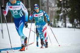 16.02.2020, Oestersund, Sweden (SWE): David Norris (USA) - FIS world cup cross-country, pursuit men, Oestersund (SWE). www.nordicfocus.com. © THIBAUT/NordicFocus. Every downloaded picture is fee-liable.