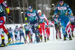 16.02.2020, Oestersund, Sweden (SWE): Maicol Rastelli (ITA) - FIS world cup cross-country, pursuit men, Oestersund (SWE). www.nordicfocus.com. © THIBAUT/NordicFocus. Every downloaded picture is fee-liable.
