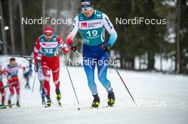 16.02.2020, Oestersund, Sweden (SWE): Dario Cologna (SUI) - FIS world cup cross-country, pursuit men, Oestersund (SWE). www.nordicfocus.com. © THIBAUT/NordicFocus. Every downloaded picture is fee-liable.