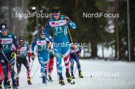 16.02.2020, Oestersund, Sweden (SWE): Kevin Bolger (USA) - FIS world cup cross-country, pursuit men, Oestersund (SWE). www.nordicfocus.com. © THIBAUT/NordicFocus. Every downloaded picture is fee-liable.