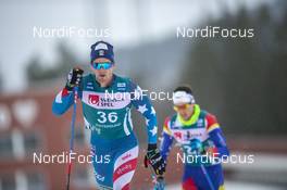 16.02.2020, Oestersund, Sweden (SWE): David Norris (USA) - FIS world cup cross-country, pursuit men, Oestersund (SWE). www.nordicfocus.com. © THIBAUT/NordicFocus. Every downloaded picture is fee-liable.