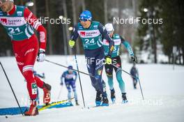 16.02.2020, Oestersund, Sweden (SWE): Francesco De Fabiani (ITA) - FIS world cup cross-country, pursuit men, Oestersund (SWE). www.nordicfocus.com. © THIBAUT/NordicFocus. Every downloaded picture is fee-liable.