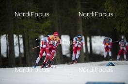 16.02.2020, Oestersund, Sweden (SWE): Alexander Bolshunov (RUS) - FIS world cup cross-country, pursuit men, Oestersund (SWE). www.nordicfocus.com. © THIBAUT/NordicFocus. Every downloaded picture is fee-liable.