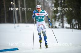 16.02.2020, Oestersund, Sweden (SWE): Johan Haeggstroem (SWE) - FIS world cup cross-country, pursuit men, Oestersund (SWE). www.nordicfocus.com. © THIBAUT/NordicFocus. Every downloaded picture is fee-liable.