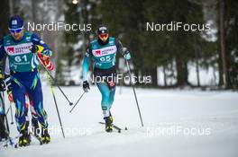16.02.2020, Oestersund, Sweden (SWE): Lucas Chanavat (FRA) - FIS world cup cross-country, pursuit men, Oestersund (SWE). www.nordicfocus.com. © THIBAUT/NordicFocus. Every downloaded picture is fee-liable.