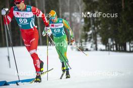 16.02.2020, Oestersund, Sweden (SWE): Thomas Maloney Westgaard (IRL) - FIS world cup cross-country, pursuit men, Oestersund (SWE). www.nordicfocus.com. © THIBAUT/NordicFocus. Every downloaded picture is fee-liable.