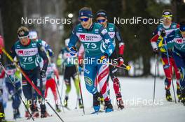 16.02.2020, Oestersund, Sweden (SWE): Benjamin Lustgarten (USA) - FIS world cup cross-country, pursuit men, Oestersund (SWE). www.nordicfocus.com. © THIBAUT/NordicFocus. Every downloaded picture is fee-liable.