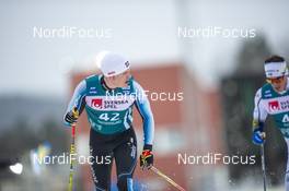 16.02.2020, Oestersund, Sweden (SWE): Snorri Eythor Einarsson (ISL) - FIS world cup cross-country, pursuit men, Oestersund (SWE). www.nordicfocus.com. © THIBAUT/NordicFocus. Every downloaded picture is fee-liable.