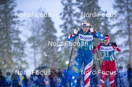 16.02.2020, Oestersund, Sweden (SWE): Hailey Swirbul (USA) - FIS world cup cross-country, pursuit women, Oestersund (SWE). www.nordicfocus.com. ©THIBAUT/NordicFocus. Every downloaded picture is fee-liable.