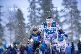 16.02.2020, Oestersund, Sweden (SWE): Linn Soemskar (SWE) - FIS world cup cross-country, pursuit women, Oestersund (SWE). www.nordicfocus.com. ©THIBAUT/NordicFocus. Every downloaded picture is fee-liable.