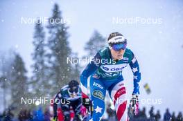 16.02.2020, Oestersund, Sweden (SWE): Sadie Maubet Bjornsen (USA) - FIS world cup cross-country, pursuit women, Oestersund (SWE). www.nordicfocus.com. ©THIBAUT/NordicFocus. Every downloaded picture is fee-liable.