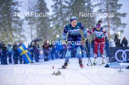 16.02.2020, Oestersund, Sweden (SWE): Laura Mononen (FIN) - FIS world cup cross-country, pursuit women, Oestersund (SWE). www.nordicfocus.com. ©THIBAUT/NordicFocus. Every downloaded picture is fee-liable.