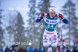 16.02.2020, Oestersund, Sweden (SWE): Emma Ribom (SWE) - FIS world cup cross-country, pursuit women, Oestersund (SWE). www.nordicfocus.com. ©THIBAUT/NordicFocus. Every downloaded picture is fee-liable.