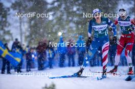 16.02.2020, Oestersund, Sweden (SWE): Jessica Diggins (USA) - FIS world cup cross-country, pursuit women, Oestersund (SWE). www.nordicfocus.com. ©THIBAUT/NordicFocus. Every downloaded picture is fee-liable.