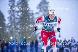 16.02.2020, Oestersund, Sweden (SWE): Anna Svendsen (NOR) - FIS world cup cross-country, pursuit women, Oestersund (SWE). www.nordicfocus.com. ©THIBAUT/NordicFocus. Every downloaded picture is fee-liable.