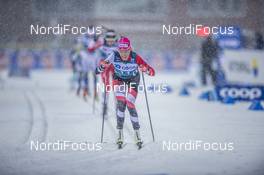 16.02.2020, Oestersund, Sweden (SWE): Teresa Stadlober (AUT) - FIS world cup cross-country, pursuit women, Oestersund (SWE). www.nordicfocus.com. ©THIBAUT/NordicFocus. Every downloaded picture is fee-liable.