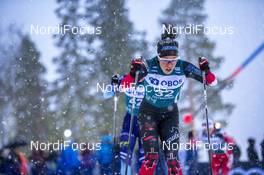 16.02.2020, Oestersund, Sweden (SWE): Emily Nishikawa (CAN) - FIS world cup cross-country, pursuit women, Oestersund (SWE). www.nordicfocus.com. ©THIBAUT/NordicFocus. Every downloaded picture is fee-liable.