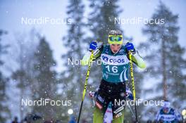 16.02.2020, Oestersund, Sweden (SWE): Anamarija Lampic (SLO) - FIS world cup cross-country, pursuit women, Oestersund (SWE). www.nordicfocus.com. ©THIBAUT/NordicFocus. Every downloaded picture is fee-liable.