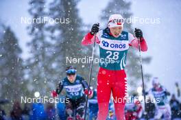16.02.2020, Oestersund, Sweden (SWE): Chunxue Chi (CHN) - FIS world cup cross-country, pursuit women, Oestersund (SWE). www.nordicfocus.com. ©THIBAUT/NordicFocus. Every downloaded picture is fee-liable.