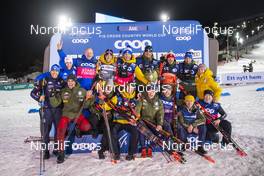 18.02.2020, Are, Sweden (SWE): Team Italy  Feature - FIS world cup cross-country, individual sprint, Are (SWE). www.nordicfocus.com. © Thibaut/NordicFocus. Every downloaded picture is fee-liable.