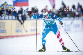 18.02.2020, Are, Sweden (SWE): Logan Hanneman (USA) - FIS world cup cross-country, individual sprint, Are (SWE). www.nordicfocus.com. © Thibaut/NordicFocus. Every downloaded picture is fee-liable.