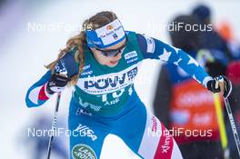 18.02.2020, Are, Sweden (SWE): Jessica Diggins (USA) - FIS world cup cross-country, individual sprint, Are (SWE). www.nordicfocus.com. © Thibaut/NordicFocus. Every downloaded picture is fee-liable.