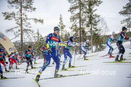 20.02.2020, Storlien-Meraker, Norway (NOR): Olzhas Klimin (KAZ) - FIS world cup cross-country, mass men, Storlien-Meraker (NOR). www.nordicfocus.com. © Thibaut/NordicFocus. Every downloaded picture is fee-liable.