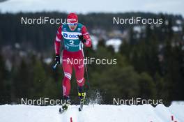 22.02.2020, Trondheim, Norway (NOR): Andrey Melnichenko (RUS) - FIS world cup cross-country, individual sprint, Trondheim (NOR). www.nordicfocus.com. © Thibaut/NordicFocus. Every downloaded picture is fee-liable.