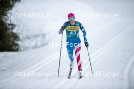 22.02.2020, Trondheim, Norway (NOR): Katharine Ogden (USA) - FIS world cup cross-country, individual sprint, Trondheim (NOR). www.nordicfocus.com. © Thibaut/NordicFocus. Every downloaded picture is fee-liable.