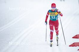 22.02.2020, Trondheim, Norway (NOR): Anna Nechaevskaya (RUS) - FIS world cup cross-country, individual sprint, Trondheim (NOR). www.nordicfocus.com. © Thibaut/NordicFocus. Every downloaded picture is fee-liable.