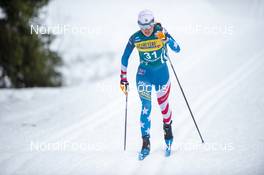 22.02.2020, Trondheim, Norway (NOR): Sophie Caldwell (USA) - FIS world cup cross-country, individual sprint, Trondheim (NOR). www.nordicfocus.com. © Thibaut/NordicFocus. Every downloaded picture is fee-liable.