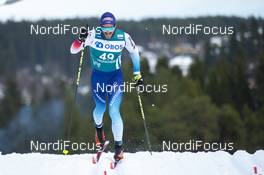 22.02.2020, Trondheim, Norway (NOR): Jason Rueesch (SUI) - FIS world cup cross-country, individual sprint, Trondheim (NOR). www.nordicfocus.com. © Thibaut/NordicFocus. Every downloaded picture is fee-liable.