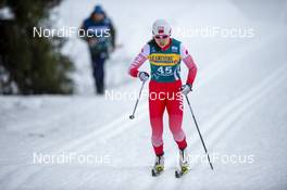 22.02.2020, Trondheim, Norway (NOR): Xin Li (CHN) - FIS world cup cross-country, individual sprint, Trondheim (NOR). www.nordicfocus.com. © Thibaut/NordicFocus. Every downloaded picture is fee-liable.