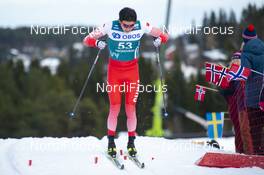 22.02.2020, Trondheim, Norway (NOR): Maowulietibieke Entemake (CHN) - FIS world cup cross-country, individual sprint, Trondheim (NOR). www.nordicfocus.com. © Thibaut/NordicFocus. Every downloaded picture is fee-liable.