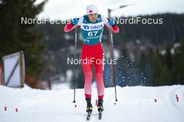 22.02.2020, Trondheim, Norway (NOR): Jincai Shang (CHN) - FIS world cup cross-country, individual sprint, Trondheim (NOR). www.nordicfocus.com. © Thibaut/NordicFocus. Every downloaded picture is fee-liable.
