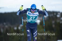 22.02.2020, Trondheim, Norway (NOR): Francesco De Fabiani (ITA) - FIS world cup cross-country, individual sprint, Trondheim (NOR). www.nordicfocus.com. © Thibaut/NordicFocus. Every downloaded picture is fee-liable.