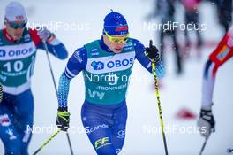 22.02.2020, Trondheim, Norway (NOR): Lauri Vuorinen (FIN) - FIS world cup cross-country, individual sprint, Trondheim (NOR). www.nordicfocus.com. © Thibaut/NordicFocus. Every downloaded picture is fee-liable.