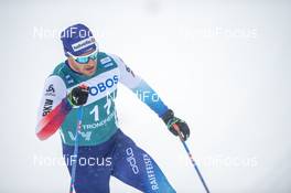 23.02.2020, Trondheim, Norway (NOR): Dario Cologna (SUI) - FIS world cup cross-country, pursuit men, Trondheim (NOR). www.nordicfocus.com. © Thibaut/NordicFocus. Every downloaded picture is fee-liable.