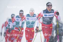23.02.2020, Trondheim, Norway (NOR): Johannes Hoesflot Klaebo (NOR) - FIS world cup cross-country, pursuit men, Trondheim (NOR). www.nordicfocus.com. © Thibaut/NordicFocus. Every downloaded picture is fee-liable.